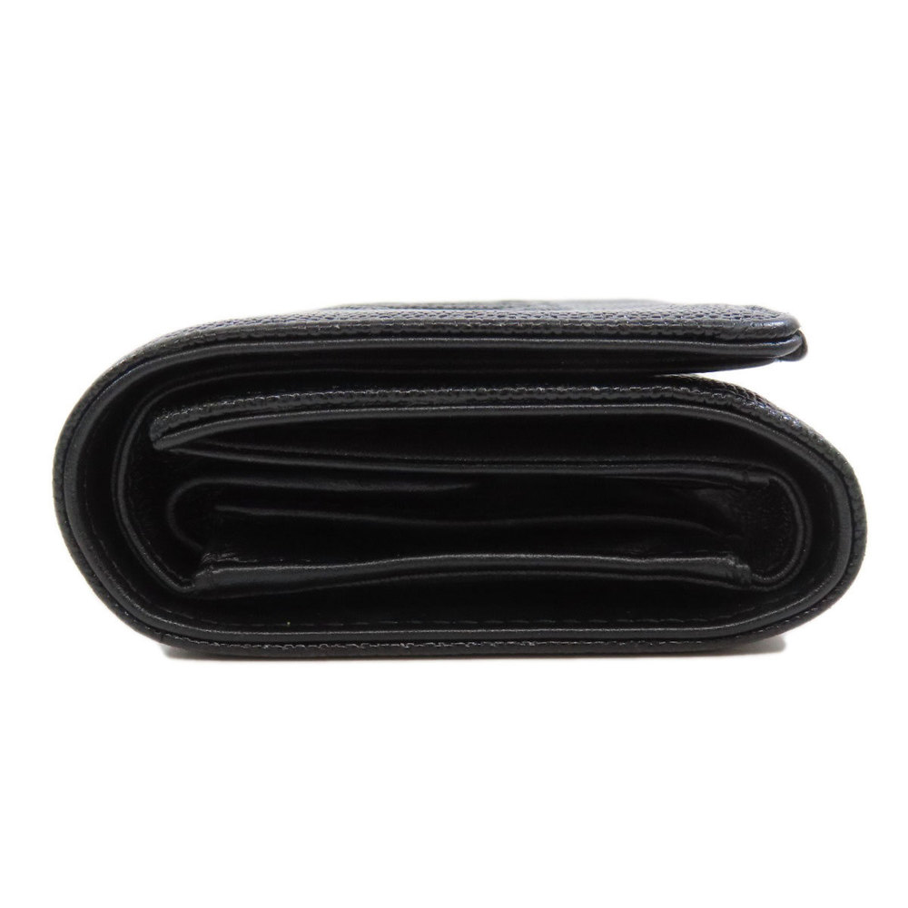 CHANEL Black Caviar Leather Logo Wallet - Picture 3 of 11
